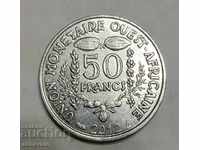 French West Africa 50 francs 2012 new