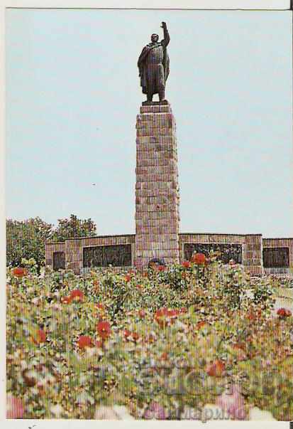 Card Bulgaria Monumentul Antonovo celor căzuți *