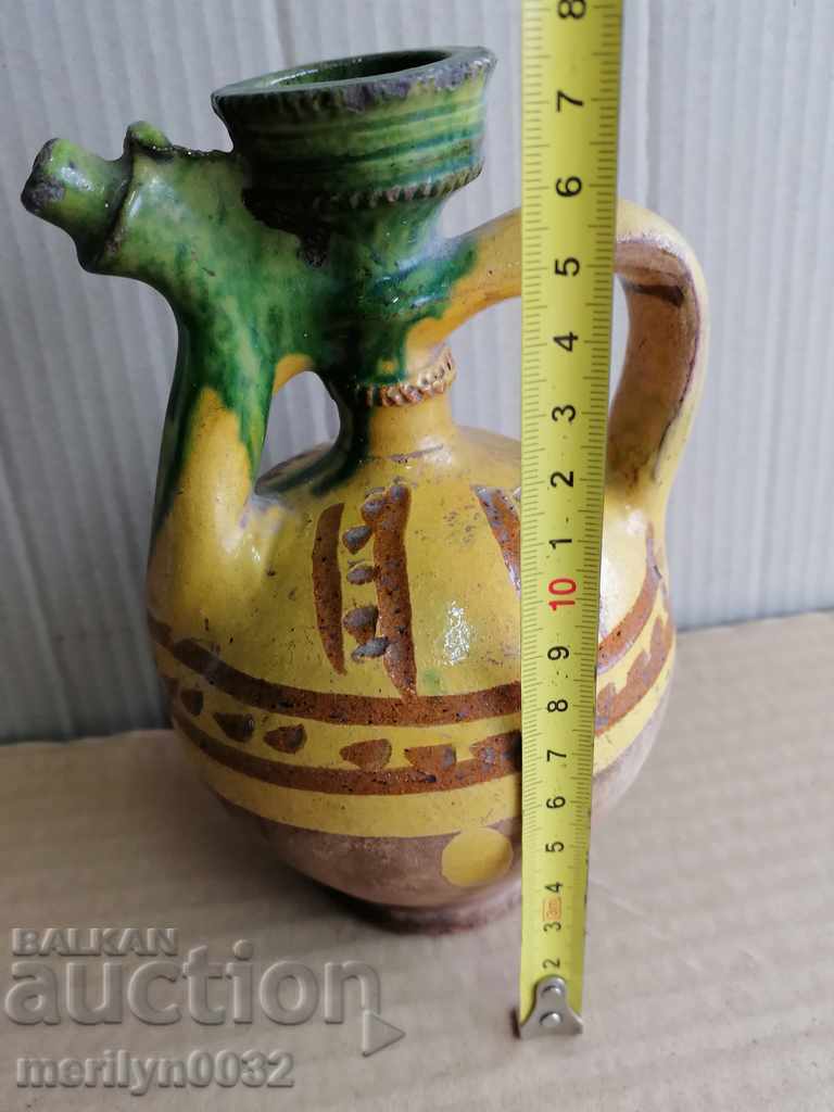Delivery of Old Bulgarian krondir, vinegar jar, pitcher, ceramics