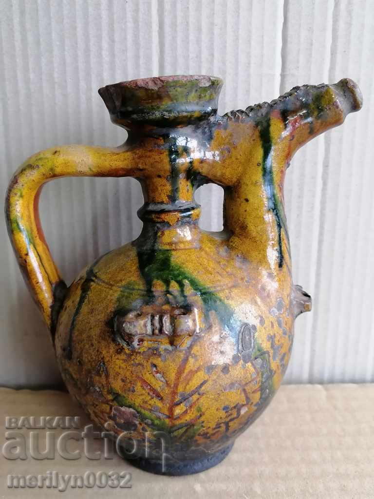 Crondir bulgar vechi, borcan de otet, ulcior, ceramica Crondir bulgar vechi, borcan de otet, ulcior, ceramica