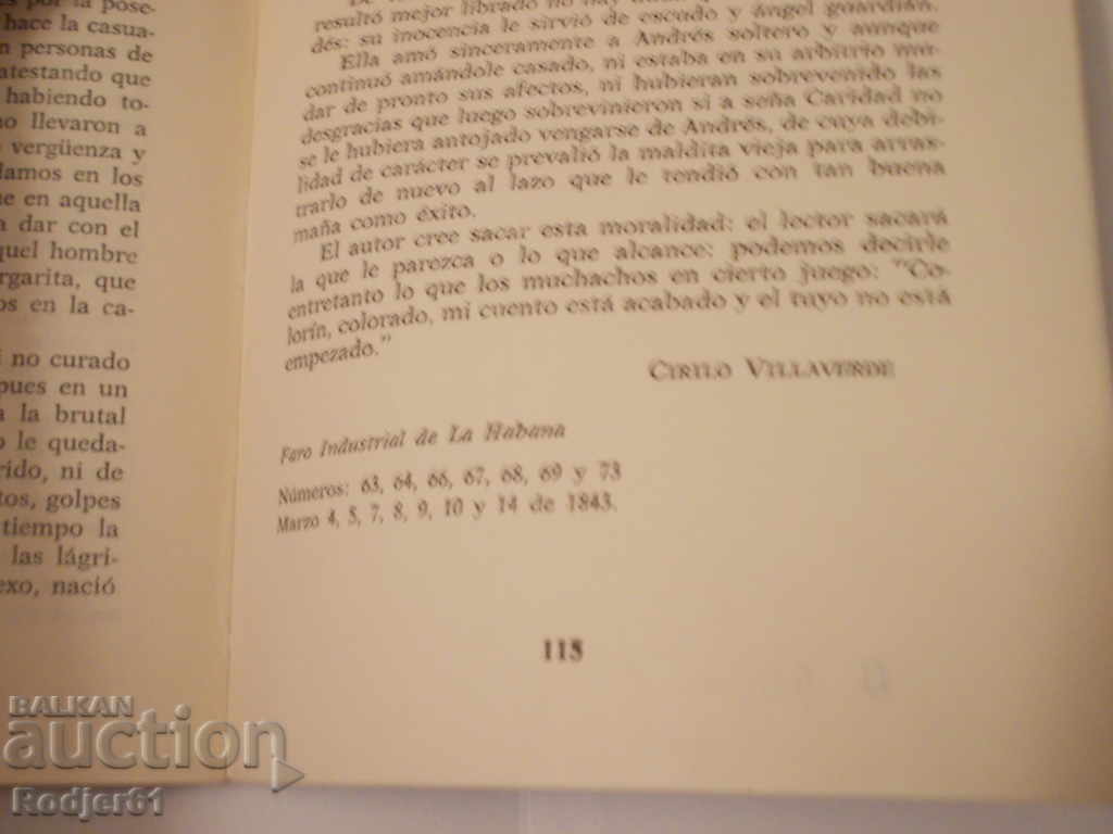 Auction  books - La peineta calada Cirillo Villaverde de la Paz