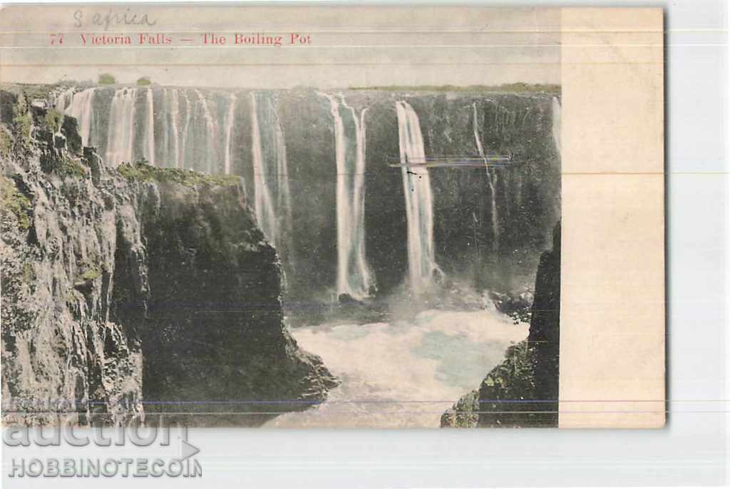 CARTE POȘTALĂ NEFOLOSITĂ CASCADA VICTORIA AFRICA CARTE POȘTALĂ NEFOLOSITĂ CASCADA VICTORIA AFRICA