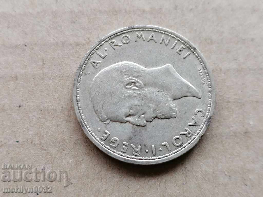 Delivery of Coin 2 lei lei 1911 Kingdom of Romania Romania silver