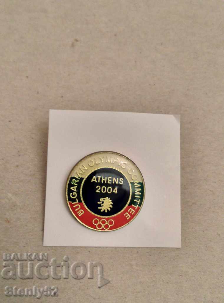 Olympic badge Athens 2004