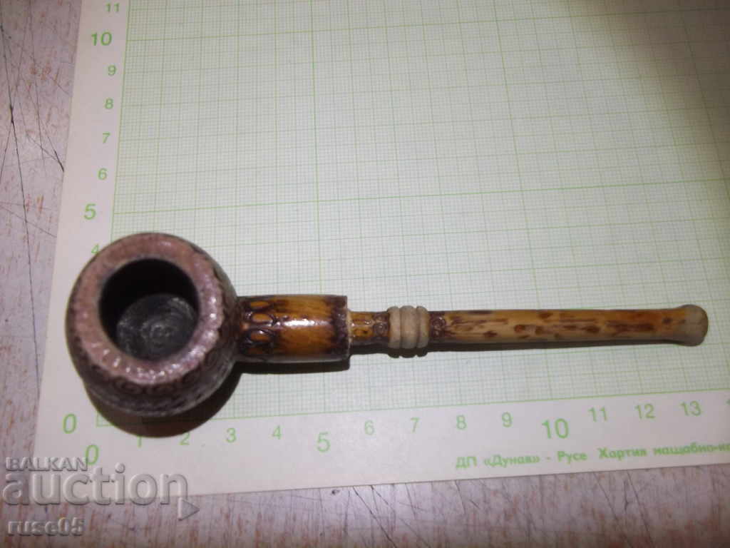 Auction A pipe pyrographed by the soc Auction A pipe pyrographed by the soc