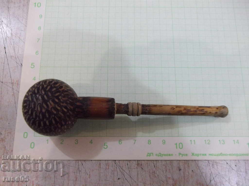 Delivery of A pipe pyrographed by the soc Delivery of A pipe pyrographed by the soc