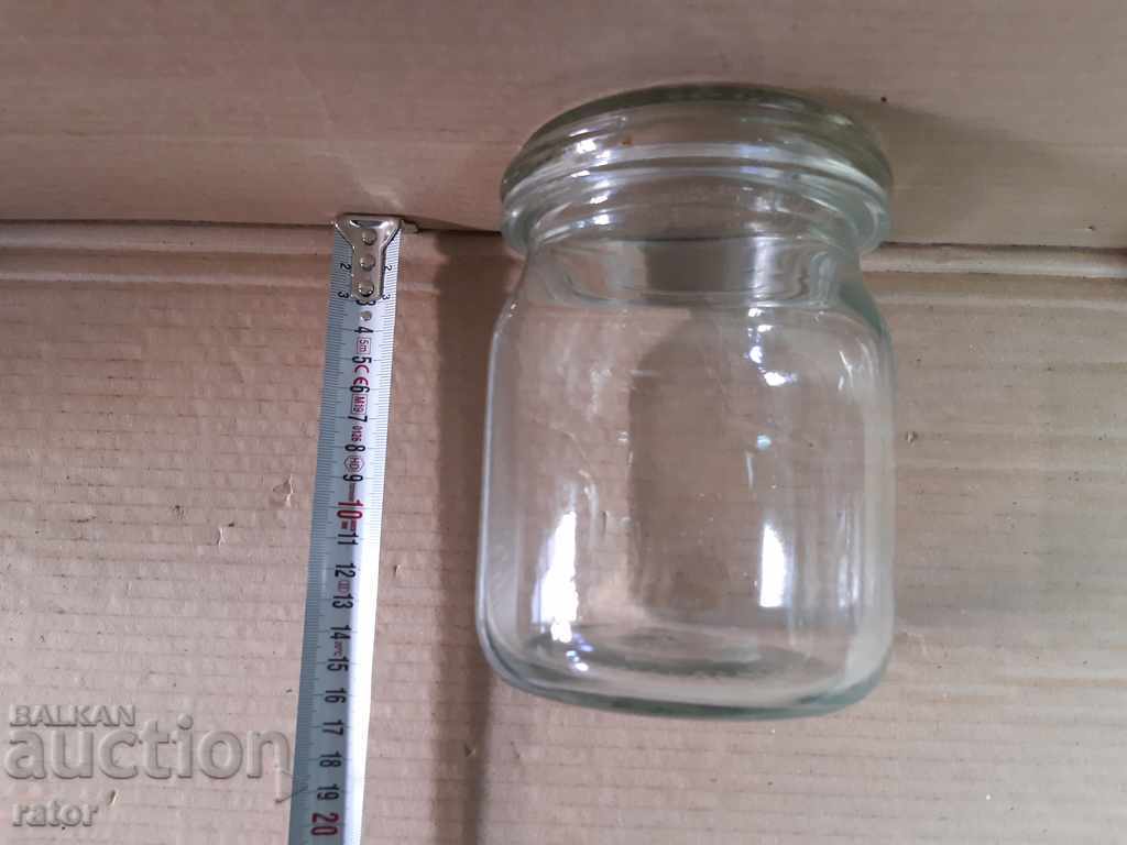 Very old large jar with lid - Germany PFANNERGLAS with price 10.00 BGN | € 5.11 Very old large jar with lid - Germany PFANNERGLAS with price 10.00 BGN | € 5.11