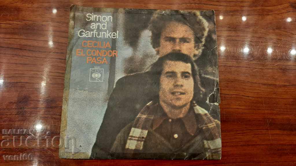 Disc gramofon - format mic - Simon și Garfunkel