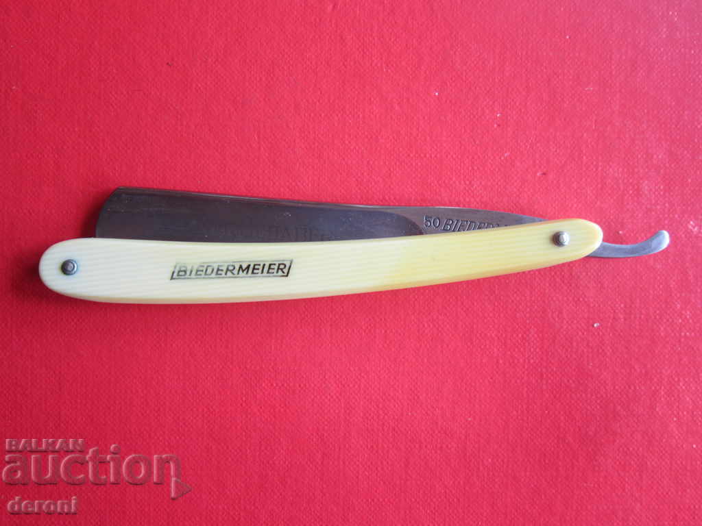 Unique razor Biedemmeier Solingen engravings - 7 Unique razor Biedemmeier Solingen engravings - 7