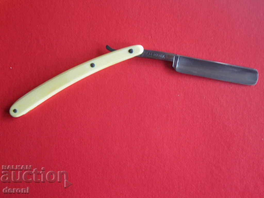 Unique razor Lutz Solingen engravings gilding - 5 Unique razor Lutz Solingen engravings gilding - 5