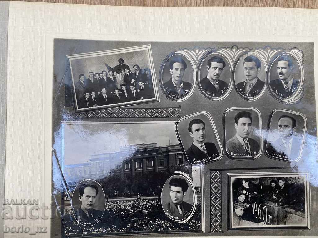 10462. OLD ALBUM WITH PHOTOS 1957 - 1960 - 6 10462. OLD ALBUM WITH PHOTOS 1957 - 1960 - 6