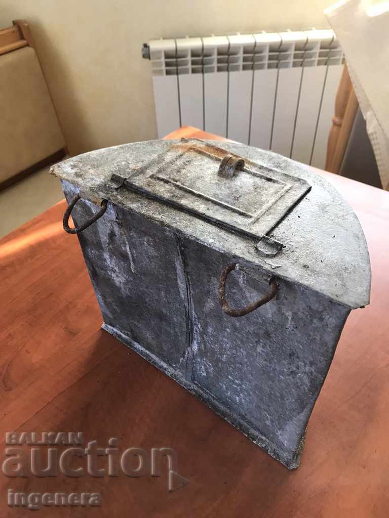 Auction WASHBASIN RUSTIC GALVANIZED SHEET METAL Auction WASHBASIN RUSTIC GALVANIZED SHEET METAL