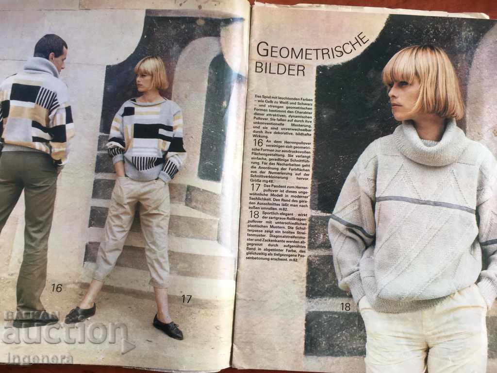 FASHION MAGAZINE GERMANY-1984 with price 1.30 BGN | € 0.66 FASHION MAGAZINE GERMANY-1984 with price 1.30 BGN | € 0.66