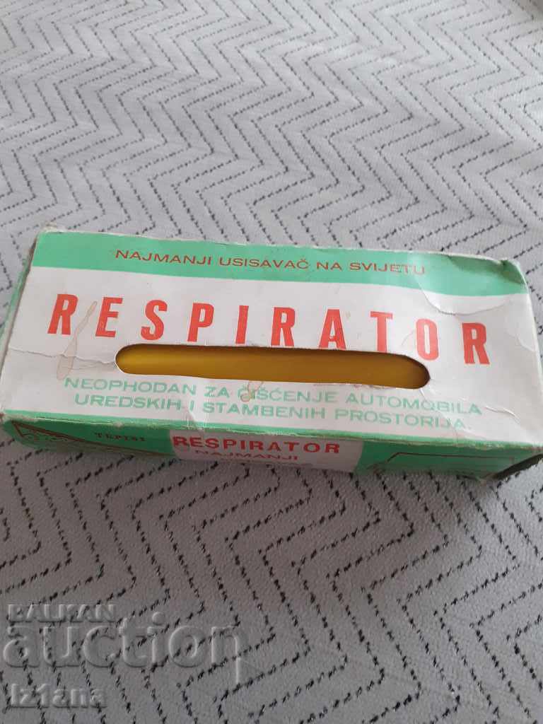 Old Respirator cleaner