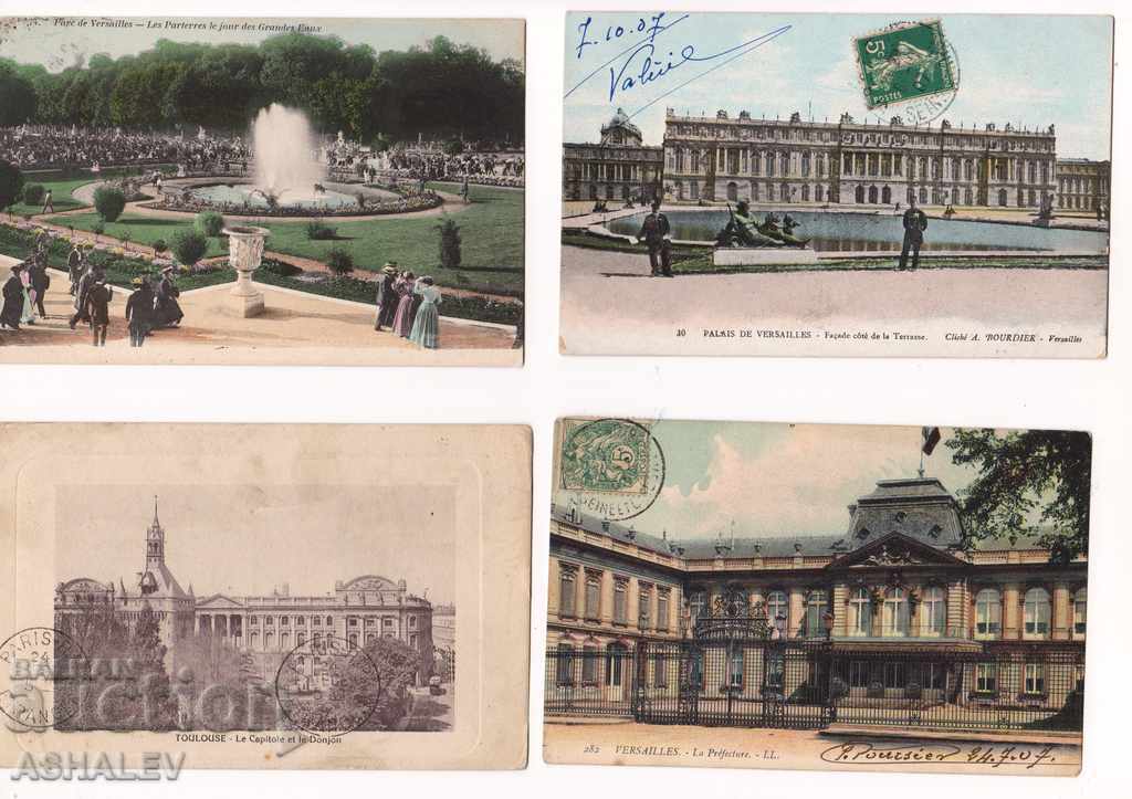 4 Франция пътували 1907-1910