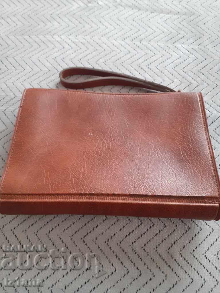 Auction  Old CSKA document bag, September flag