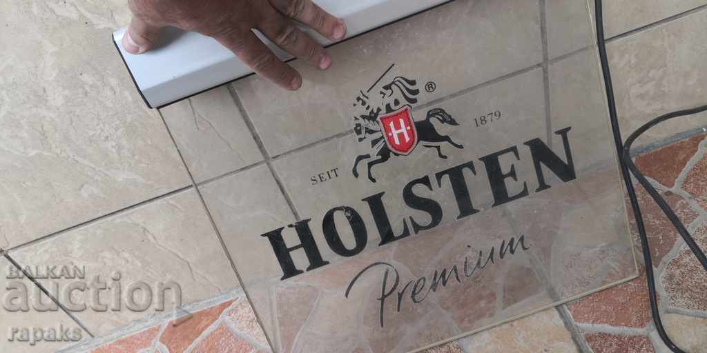 Светеща рекламна табела за бира holsten - 5