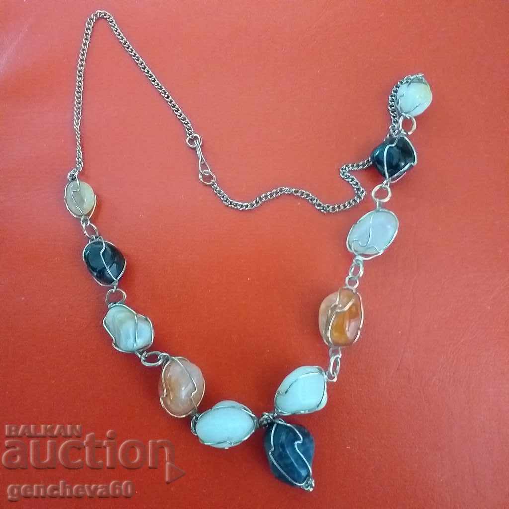 Necklace made of natural stones/handmade - 5 Necklace made of natural stones/handmade - 5