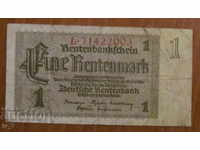 1 BRAND 1937 (Renten Mark), ΓΕΡΜΑΝΙΑ