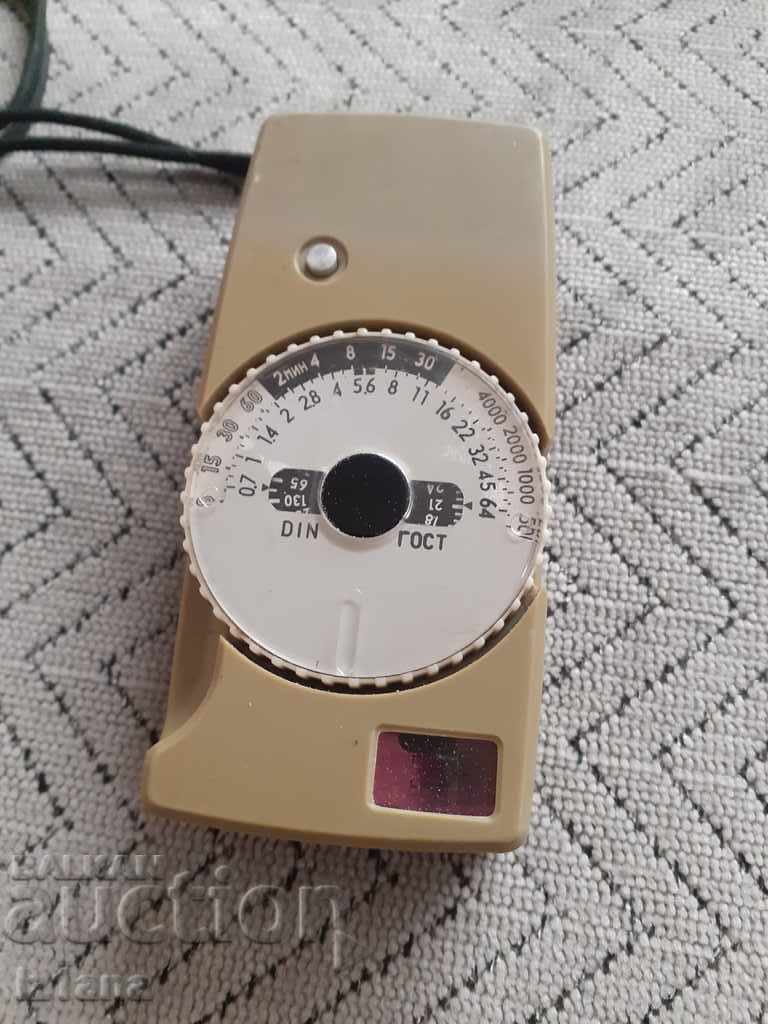 Old Light Meter Sverdlovsk 2 with price 38.00 BGN | € 19.43 Old Light Meter Sverdlovsk 2 with price 38.00 BGN | € 19.43