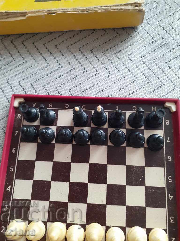 Old magnetic chess - 5 Old magnetic chess - 5