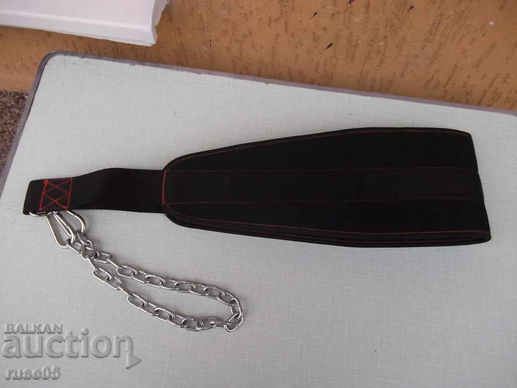 Curea "InsportIine" cu un lanț nou pentru halterofili - 6