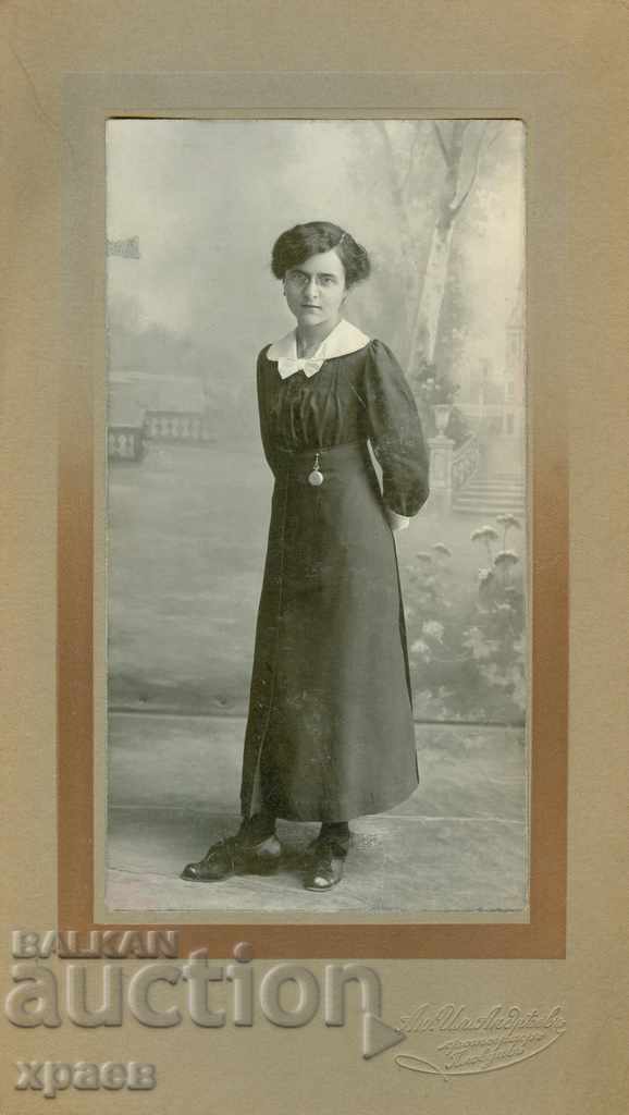 СТАРА ФОТОГРАФИЯ - КАРТОН - АН.АНДРЕЕВ – ПЛОВДИВ – Г115 СТАРА ФОТОГРАФИЯ - КАРТОН - АН.АНДРЕЕВ – ПЛОВДИВ – Г115