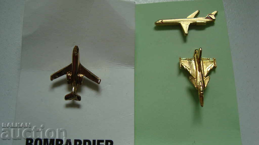 Badges - Aviation aircraft on pin with price 9.99 BGN | € 5.11 Badges - Aviation aircraft on pin with price 9.99 BGN | € 5.11