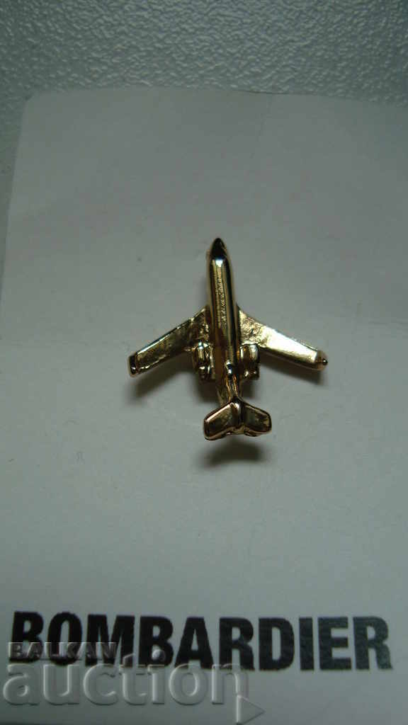 Auction Badges - Aviation aircraft on pin Auction Badges - Aviation aircraft on pin