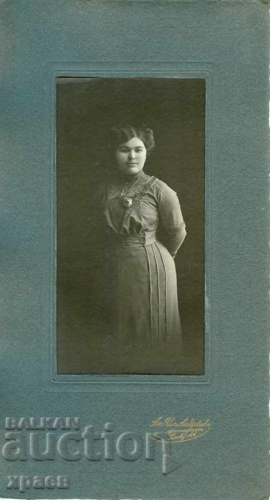 FOTO VECHE - CARTON - AN. ANDREEV - PLOVDIV - B050