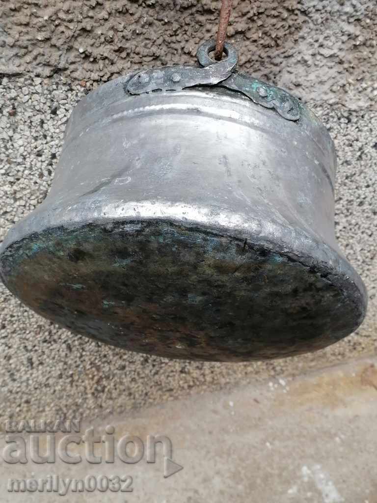 Tinned cauldron, copper coin, copper coin, copper vessel - 5 Tinned cauldron, copper coin, copper coin, copper vessel - 5