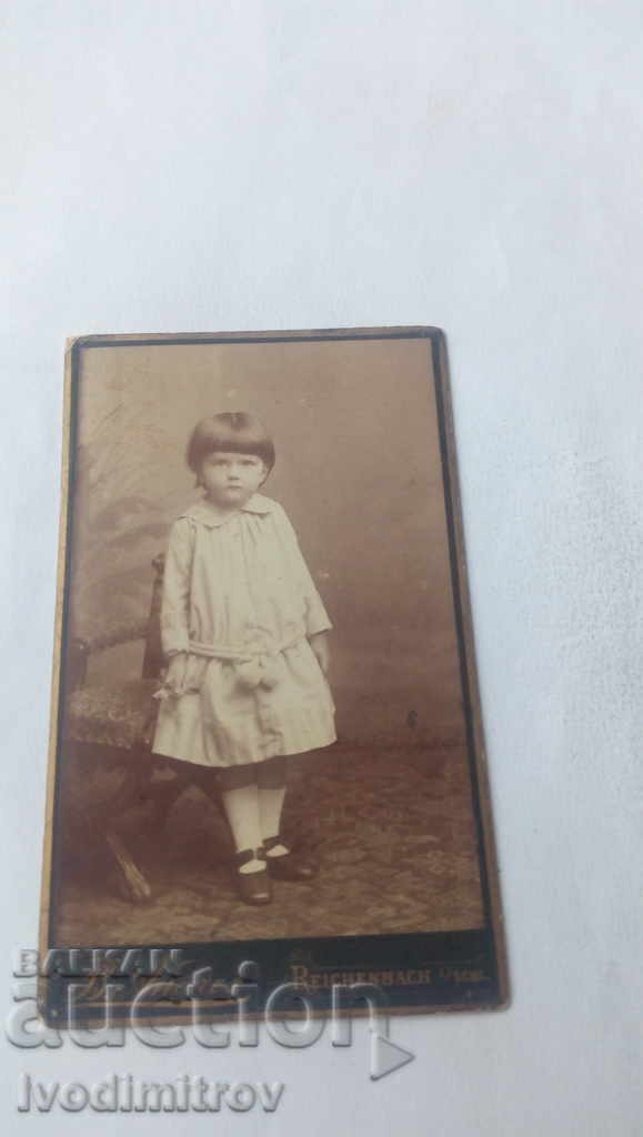Photo Little Girl Cardboard