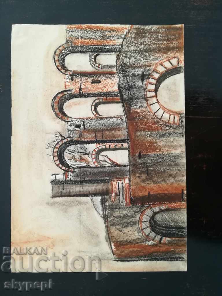 " ЦЪРКВА " ПАСТЕЛ от 80-те години с цена 25.00 лв. | € 12.78 " ЦЪРКВА " ПАСТЕЛ от 80-те години с цена 25.00 лв. | € 12.78