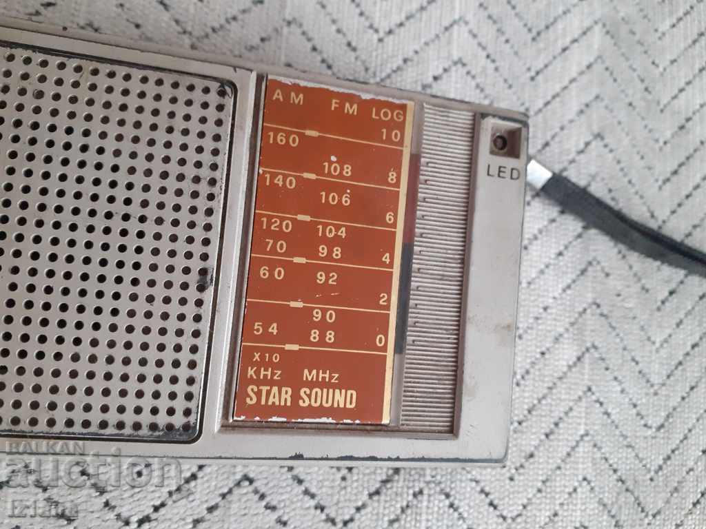 Old radio, Star Sound radio with price 25.00 BGN | € 12.78 Old radio, Star Sound radio with price 25.00 BGN | € 12.78