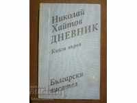 Nikolai Haitov: Βιβλίο ημερολογίου 1