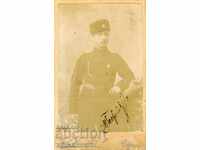 OLD PHOTO - CARDBOARD - TOMA KHITROV - SOFIA - M0350