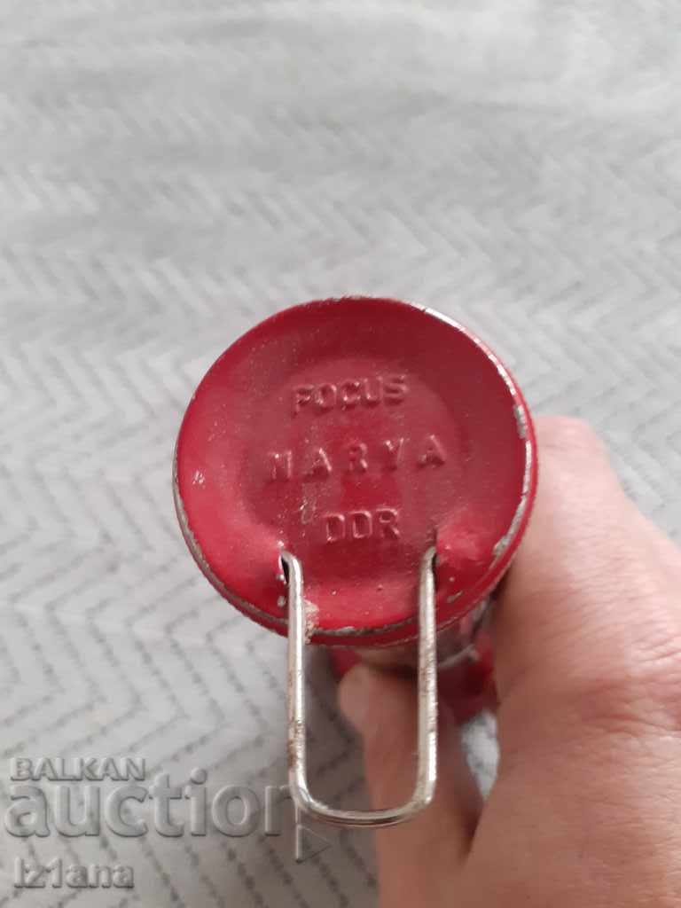 Old electric torch FOCUS NARVA - 6 Old electric torch FOCUS NARVA - 6