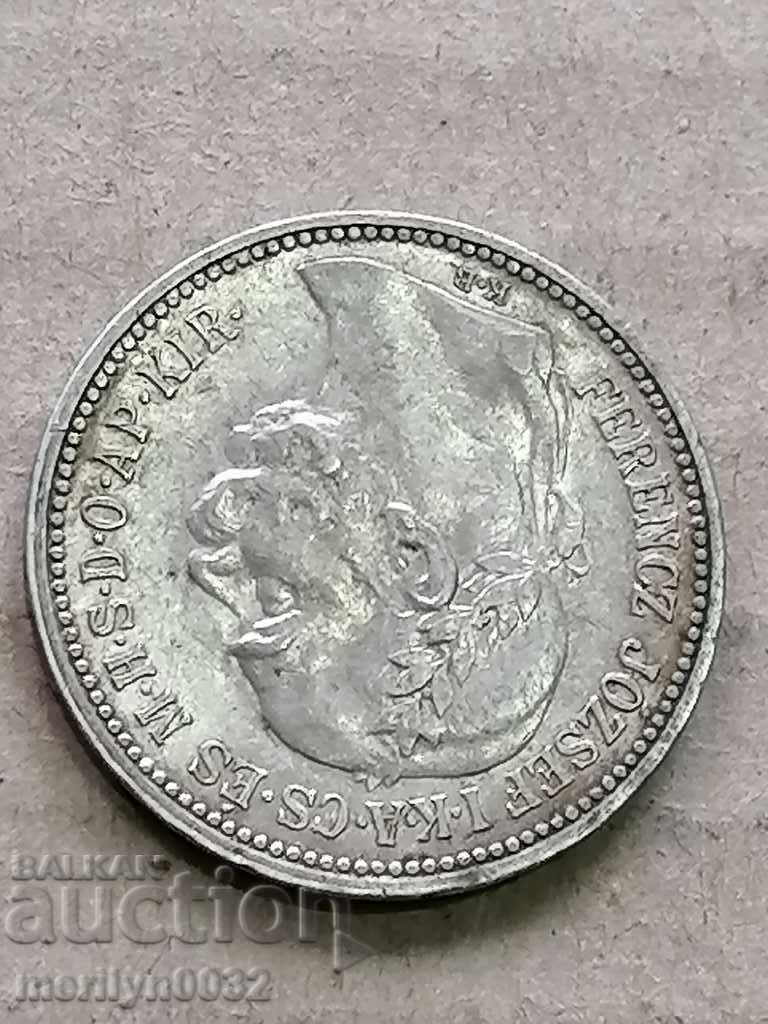 Auction Coin 1 crown 1915 Austro-Hungarian silver Auction Coin 1 crown 1915 Austro-Hungarian silver