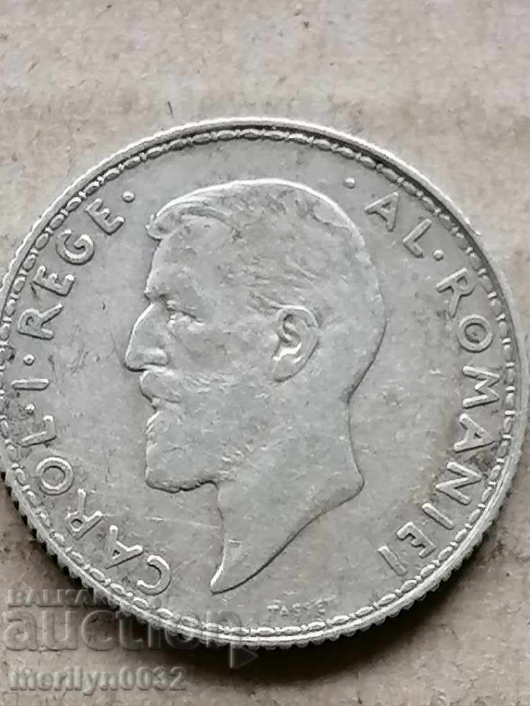 Silver 1 lei 1911 silver coin Romania with price 39.00 BGN | € 19.94