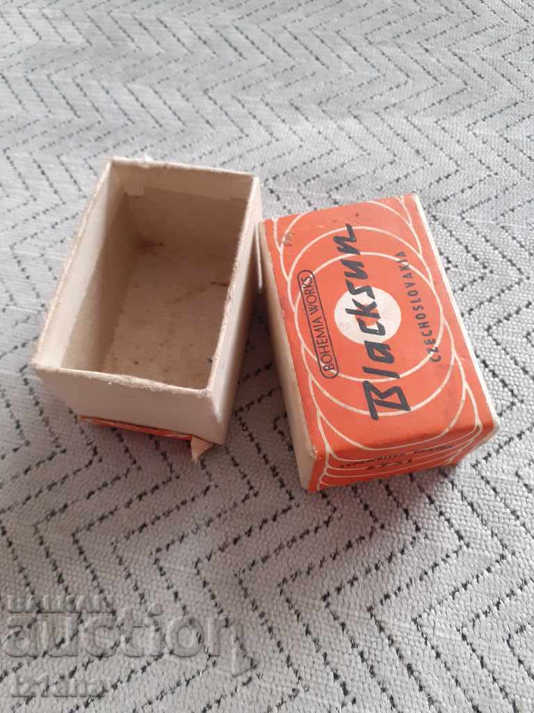 Old box Blecksun, Bohemia works - 5 Old box Blecksun, Bohemia works - 5