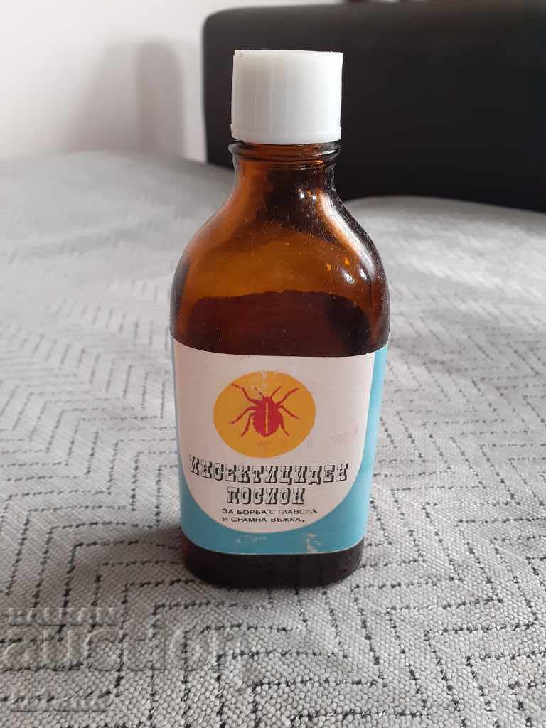 Delivery of Old Insecticide Lotion Delivery of Old Insecticide Lotion