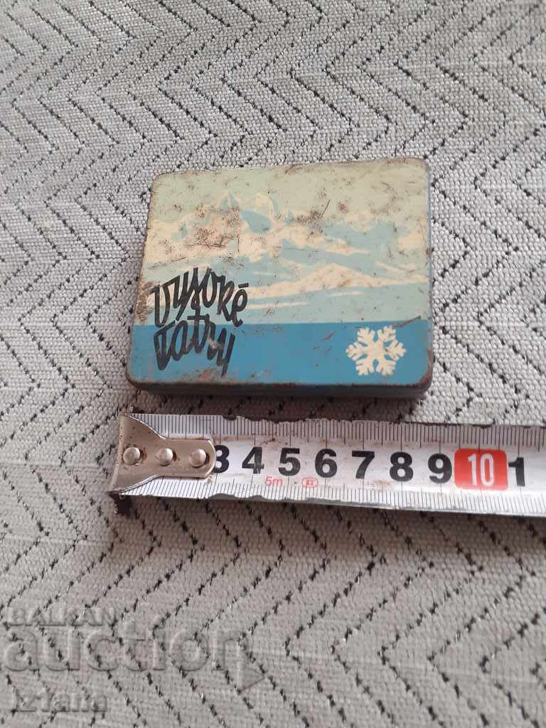 Old box of Vysoke Tatry cigarettes - 5 Old box of Vysoke Tatry cigarettes - 5
