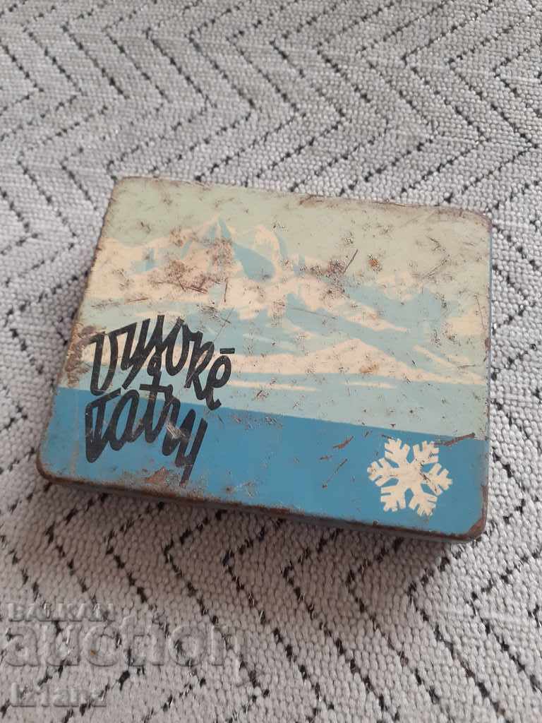 Old box of Vysoke Tatry cigarettes