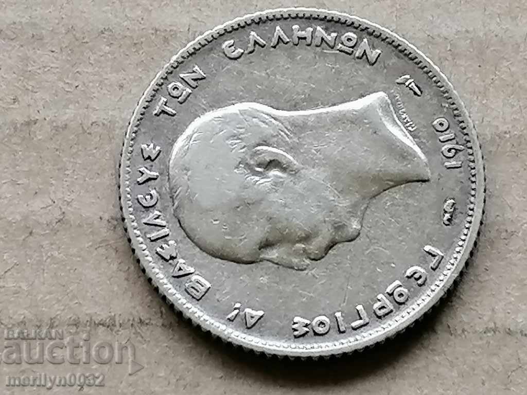 Delivery of Coin 1 drachma 1910 Kingdom of Greece silver