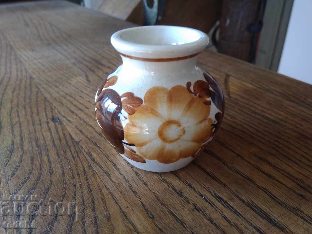 WHITE CERAMICS WITH GLAZING with price 5.00 BGN | € 2.56