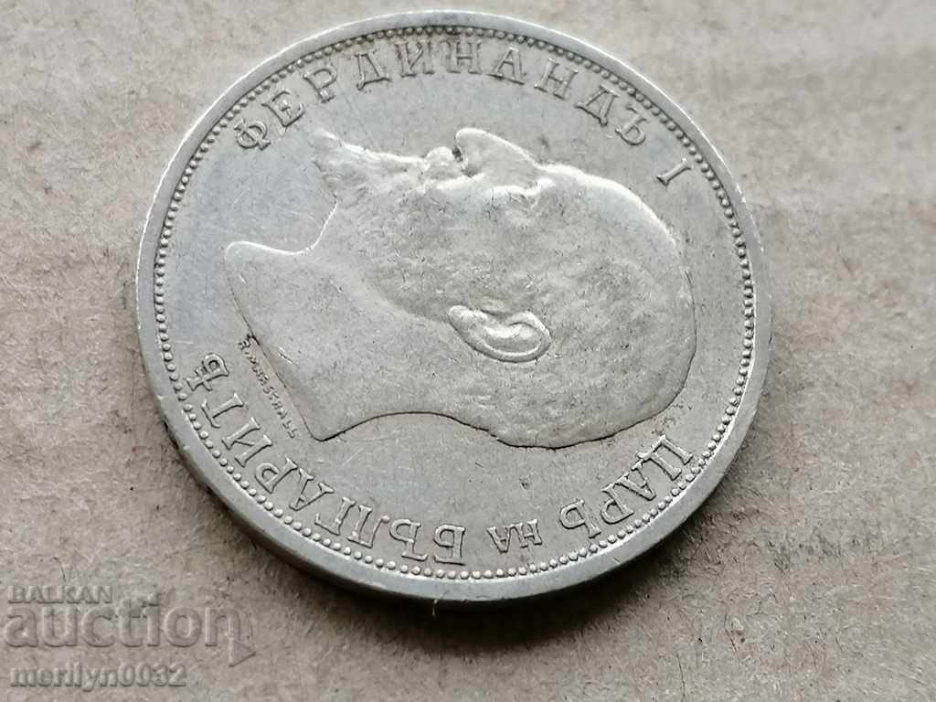 Auction  Coin 1 lev 1912 Kingdom of Bulgaria silver
