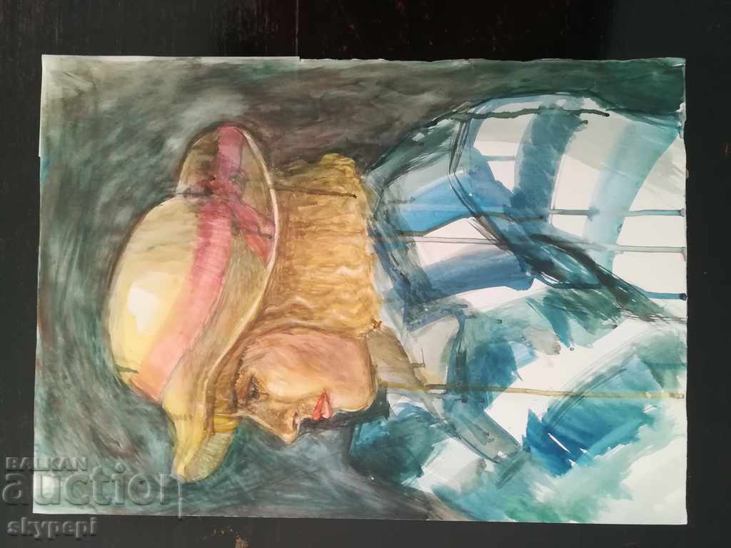 Ακουαρέλα ζωγραφική με τιμή 19.00 BGN | € 9.71 Ακουαρέλα ζωγραφική με τιμή 19.00 BGN | € 9.71