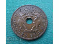 Rhodesia britanică și Nyasaland 1 Penny 1955 Rare