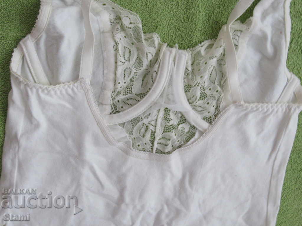 White women's body with straps, new, size S - 7 White women's body with straps, new, size S - 7