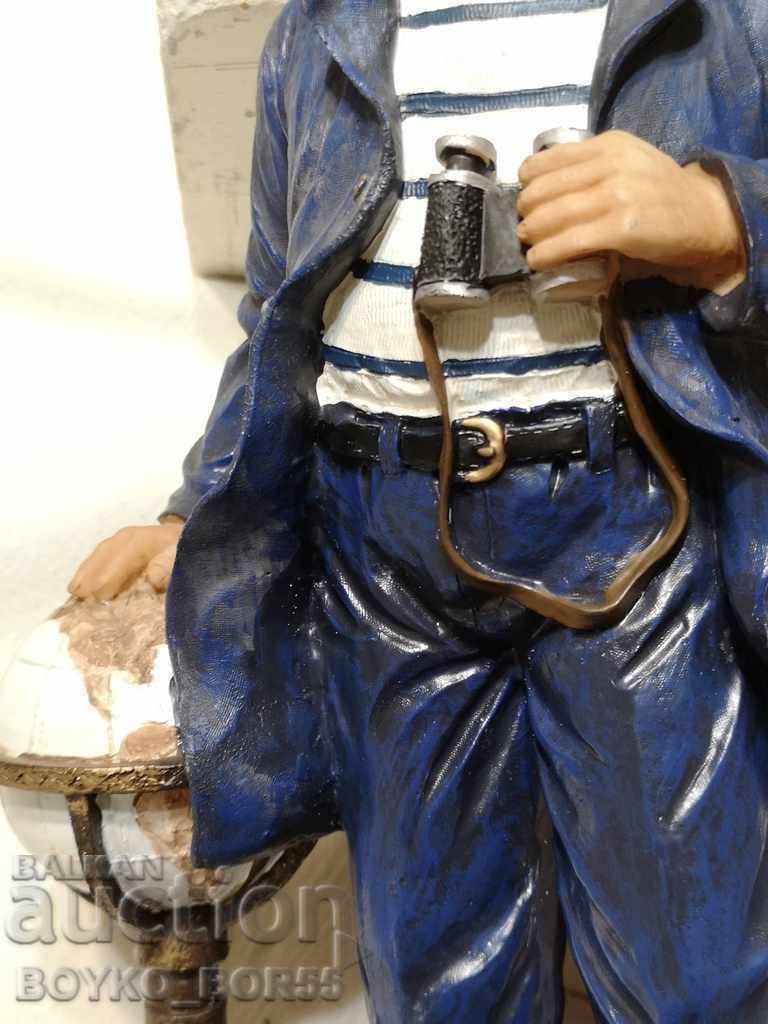 Delivery of Unique Large Figure of an Old Sea Captain Delivery of Unique Large Figure of an Old Sea Captain